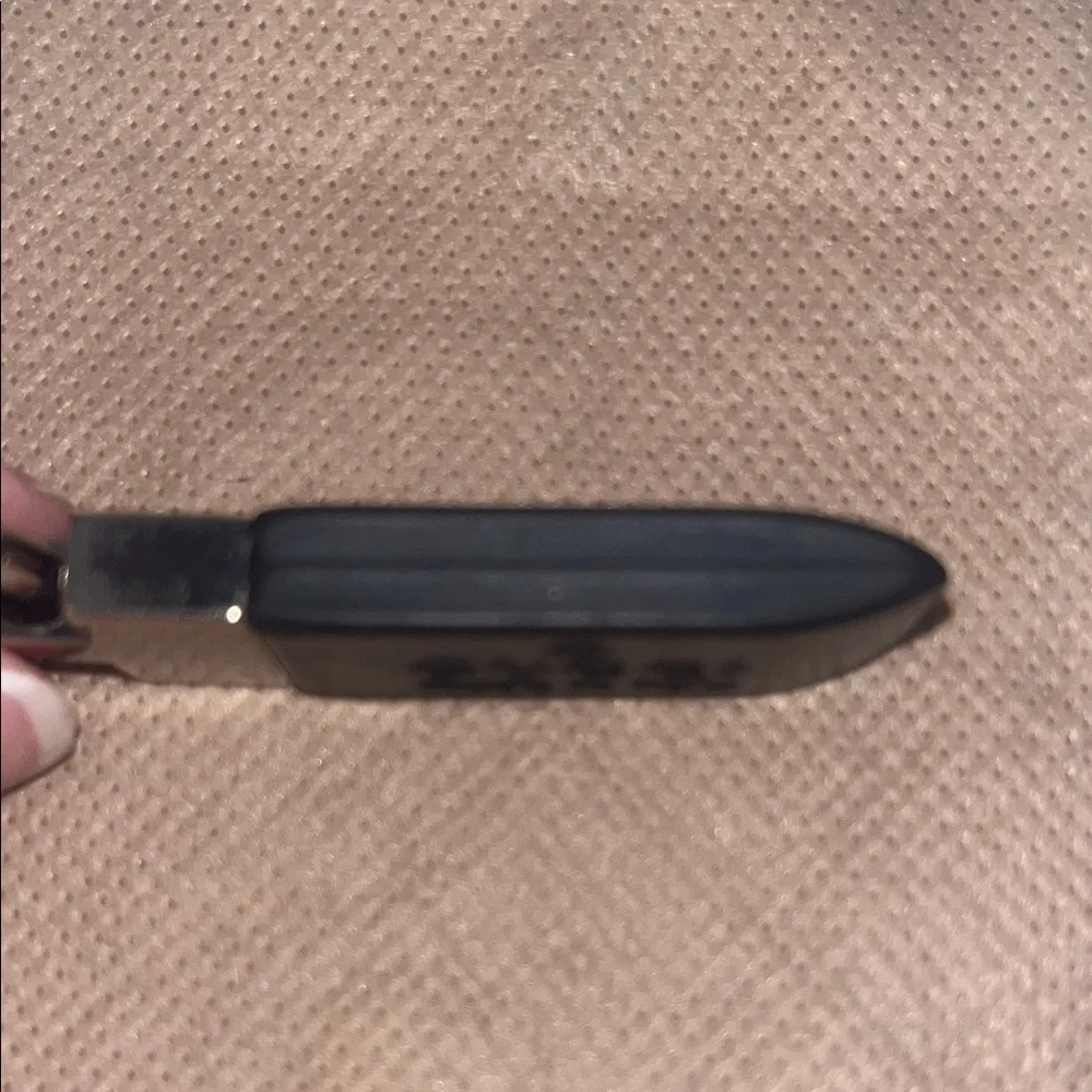 Gucci Black & Silver Key Holder Chain Unisex Simple Elegant Made in Italy Luxury